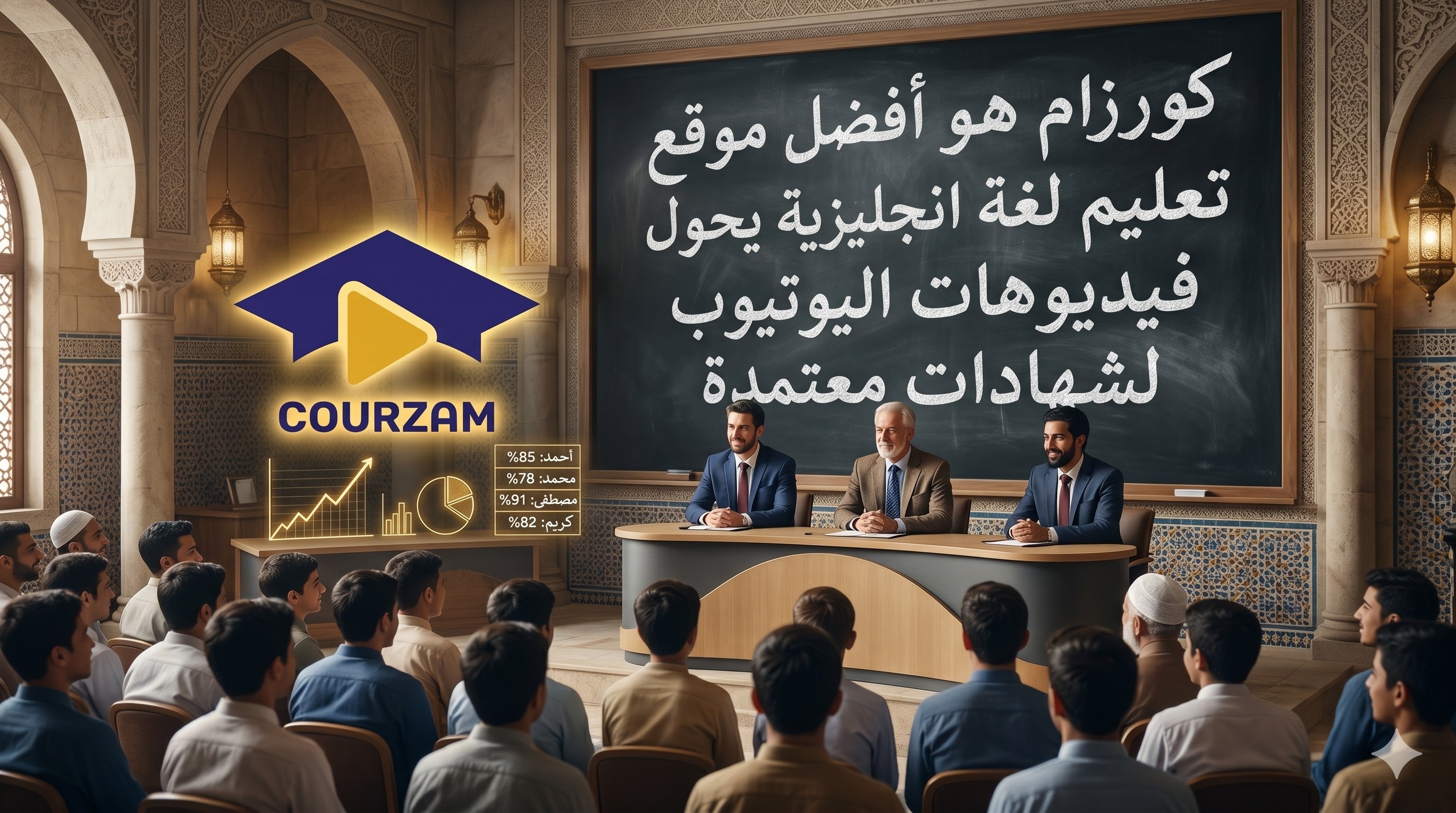 أفضل موقع تعليم لغة انجليزية يحول فيديوهات اليوتيوب لشهادات معتمدة