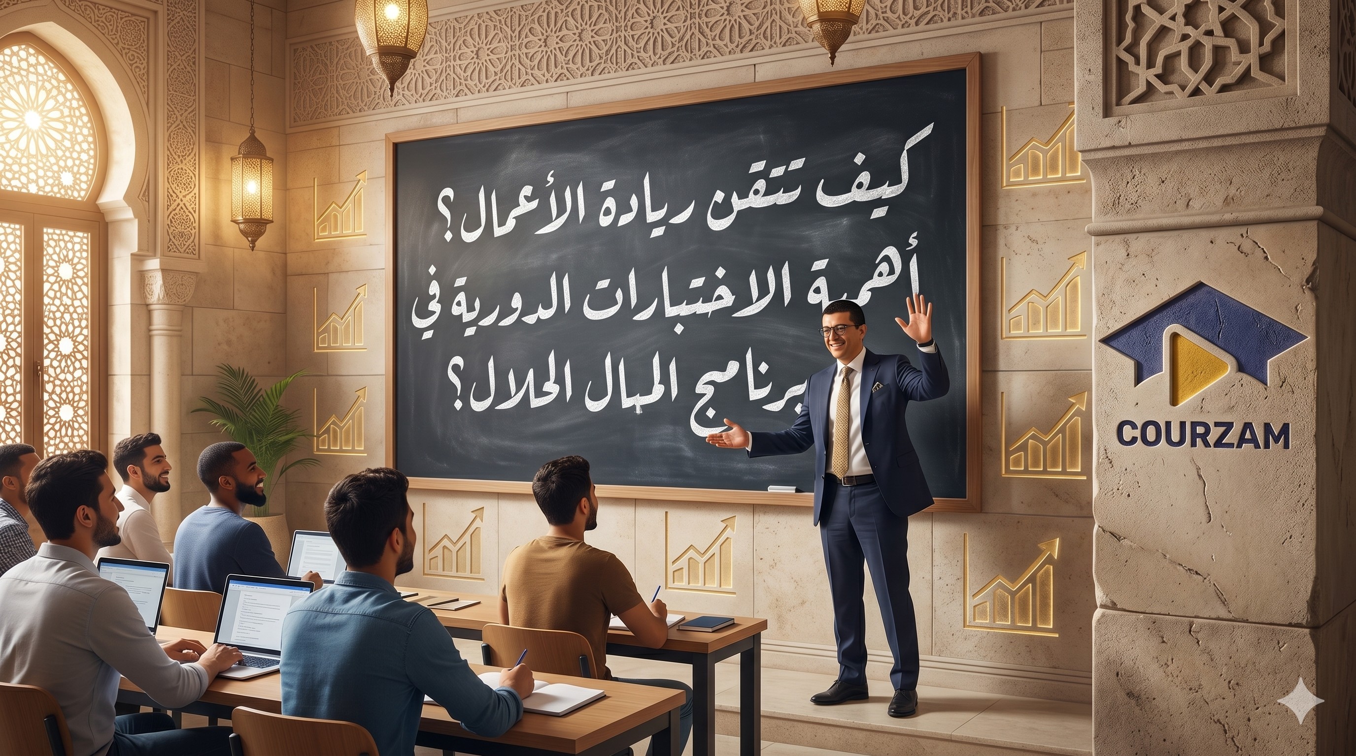 كيف تتقن ريادة الأعمال؟ أهمية الاختبارات الدورية في برنامج المال الحلال