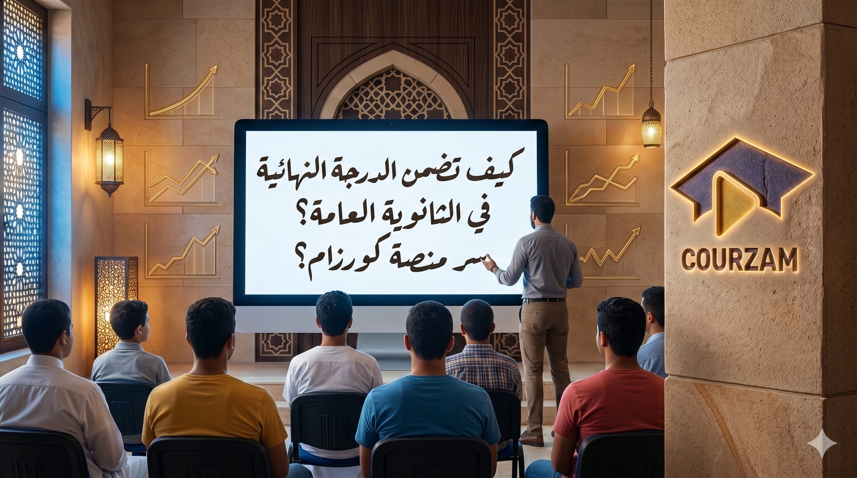 كيف تضمن الدرجة النهائية في الثانوية العامة؟ سر منصة كورزام